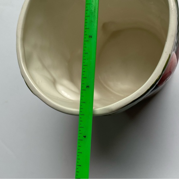 Vintage Flamingo Mug Embossed Pink White 1992 Ceramic says Florida Birds Nature - Picture 13 of 15